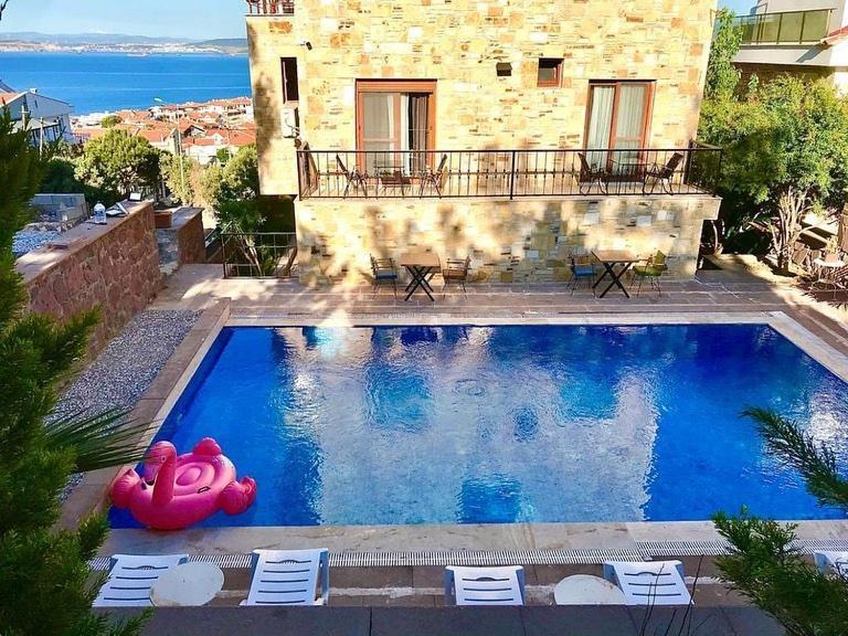 Yeni Foca Butik Otel エクステリア 写真